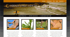 Desktop Screenshot of heraldstreethealth.com